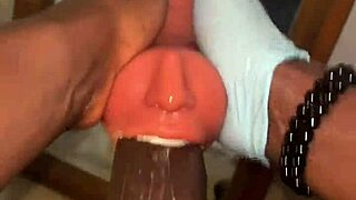 Deep Throating Sextoy Like Slave