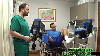 Angel Ramiraz feels humiliated in the cum clinic extraction backstage