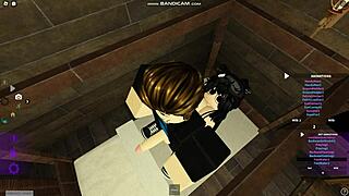 Roblox Emo Chick Gets Pounded Hard on Bed Part 2