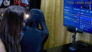 Belinha Baracho Grabs Host's Dick!