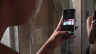 andressa gets sweet revenge with hairy anal from well-endowed yuri machado