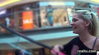 Exceptional Czech Chick Is Tempted In The Mall And Screwed In Pov