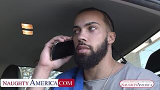 Gorgeous Naughty Blonde Wife Can't Resist Black Monster Cock!