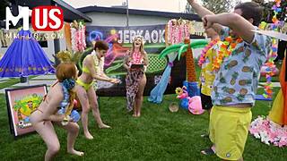 jerkaoke summertime orgy featuring madison morgan and more