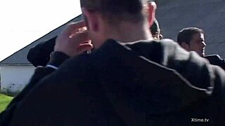 Intriguing backstage before filming a movie