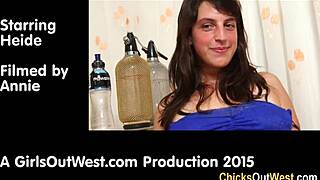 australian brunette masturbates backstage, hairy and natural