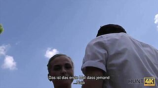 Teen Loses Wallet But Finds Crazy Sex In Hunt4k.