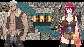 Fallen Makina Tied Up, Using Her Throat and Pussy for Dogeza to Convince Bandit Leader Bardo for Massive Facial