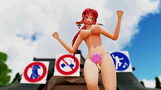 naked girl dancing with big tits and ass part 1