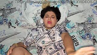 Im happy destroying my blondes pink white ass with my thick black cock