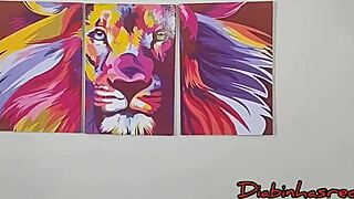 Pamela pantera and luara sonza in beautiful menage