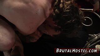 Blonde amateur tries extreme rough sex for the first time