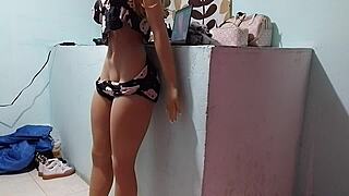 Siempre supe que mi madrastra me tenia ganas big ass amateurs fetish homemade fat fuck doll curvy latina ass beautiful