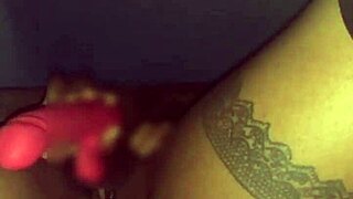 ebony milf strip tease and deepthroat preview with anal creampie