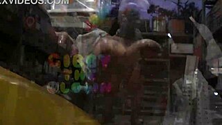 Latina Slut Queen Rogue Blows Gibby The Clown In Public Sex Tape