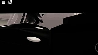 Having rough sex with a gothic chick in the hotel