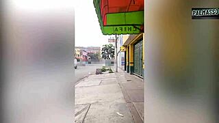 i met the chubby foreigner showing her big tits for a job then fucked her in hotel