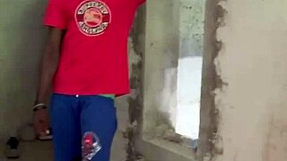 latina brunette in gangbang at construction site with lots of cum