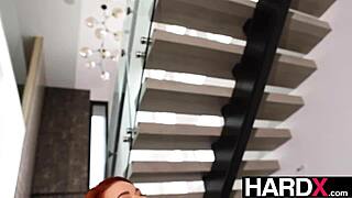 Redhead Babe Sinatra Monroe In Lingerie Gets Hardcore Drilled In Missionary, Cowgirl, And Face Sitting Positions.