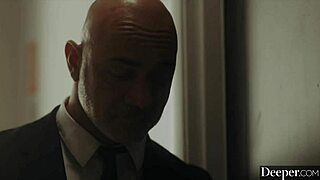 deeper bratty submissive emma rosie gets blindfolded cuffed fucked in ass