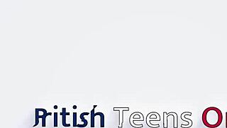 British 18 Year Old Gives Bold Handjob In Lingerie