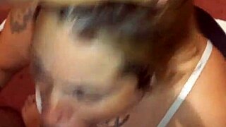 the sound of love with deepthroat and swallowing