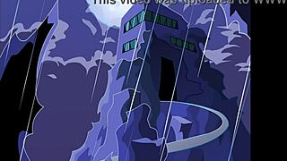 3 way animation part 02 with blonde redhead lesbian flashing