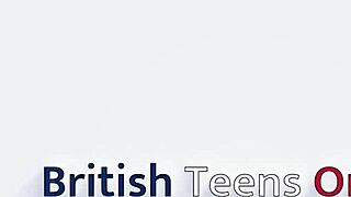 head girl roleplays spanking naughty brunette student with toys making her squirt