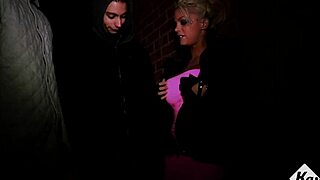 British whore Delta White gets picked up by two lads off the streets for a dirty bareback session