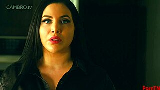 korina kova shows off her big tits and ass?