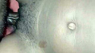 I massaged her tight 18yo pussy before fucking it with my big black cock.