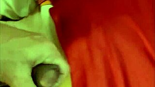 french amateur in satin red dress does deepthroat, cowgirl, doggystyle with dirty talk