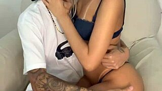 Latina Cousin Grinds Pussy on Shorts Bulge