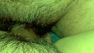 Asian girl at home masturbates her big wet pussy, wondering how it fits a cock.