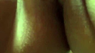 Foot job creampie with sexy girl