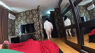 MilfyCalla shows cameltoe in yoga pants