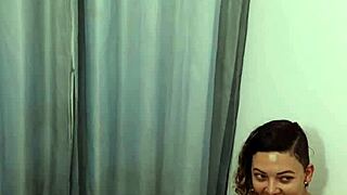 perverted couple fucking in the store dressing room