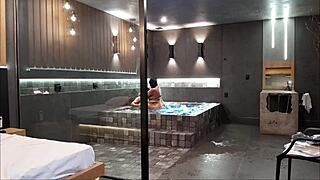 Wow! My Friend Loved Luxury Motel and Released Her Ass!