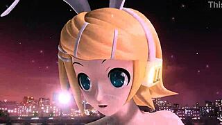 HATSUNE MIKU RIN LUKA POMP AND CIRCUMSTANCES PROJECT DIVA NUDE MOD FULL NUDE BUNNY COSTUME