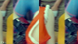 What if a horny android rides a huge boner in reverse cowgirl style