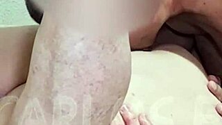 Watch The Husband Devour His Wife's Shaved Pussy On The Bed?