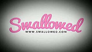 Swallowed sexy asian morgan lee gives the best blowjob with gagging