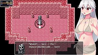 Offering Hole Shrine Maiden Feeder in Ero-Dungeon Part 5