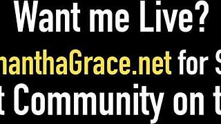 Samantha Grace绑缚芭蕾女Penny Barber打屁股震动棒调教！