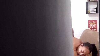 Hidden camera catches crossdressing couple in intense anal sex at the Gramado inn with door wide open!