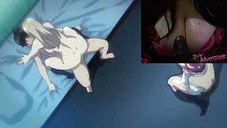 Two Coworkers Visit Lonely Man's Home For Chubby Anal Creampie Cosplay