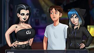 I Am Playing Summertime Saga 27, It's An Erotic Game With Amateurs And Homemade Scenes