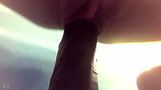 young wife craves massive dildo in her tight pussy