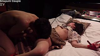 This busty Japanese beauty reaches near-fainting convulsions from intense cunnilingus! Will she go wild with orgasmic ahegao faces?