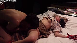 This busty Japanese beauty reaches near-fainting convulsions from intense cunnilingus! Will she go wild with orgasmic ahegao faces?